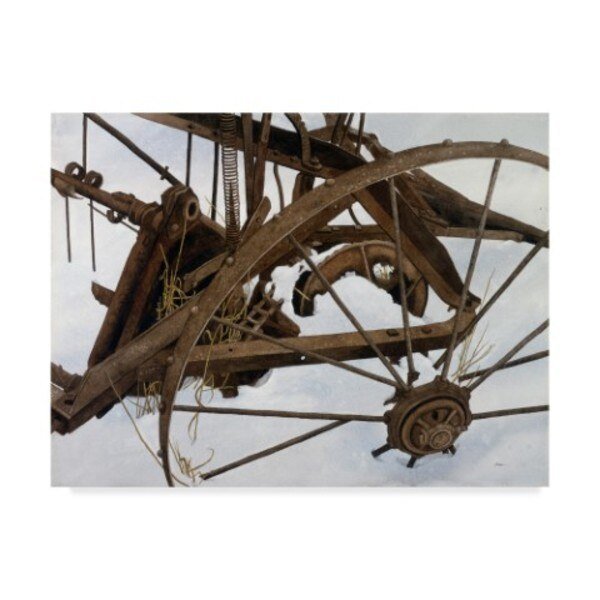 John Morrow 'Winter Harvest ' Canvas Art, 14x19, Trademark Fine Art, Mfr#: ALI21307-C1419GG